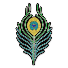 Load image into Gallery viewer, Macon &amp; Lesquoy - Brooch - Peacock Feather

