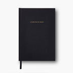 Souvenir Stationery - A Rare Kind Of Magic Black - Linen Notebook | Lined Journal