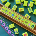 Peace Love Mahjong - Mod Tiles  | Chartreuse