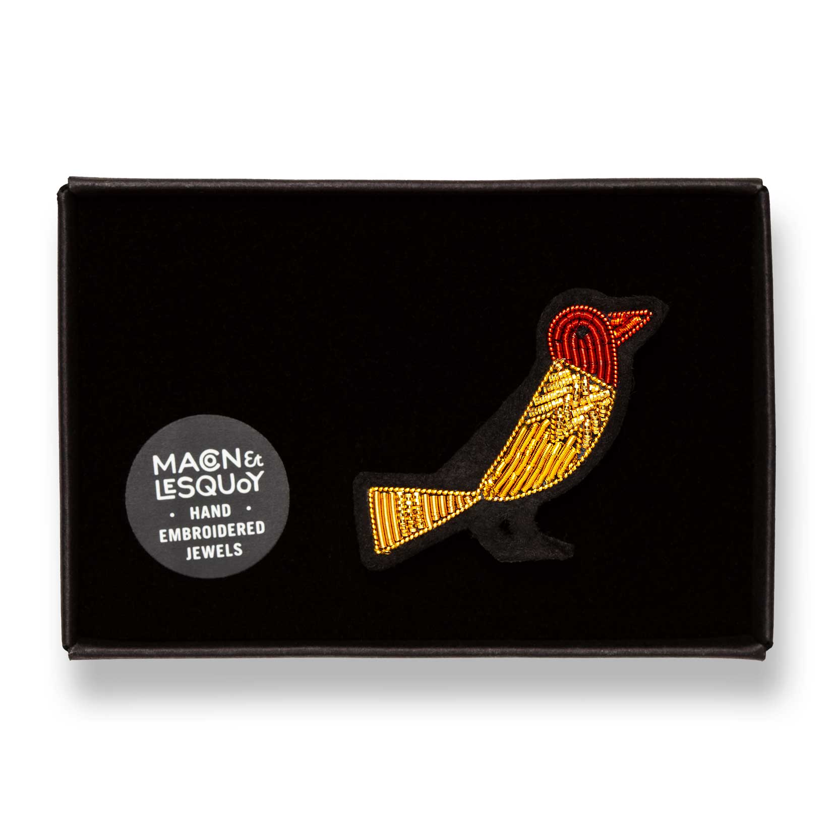 Macon & Lesquoy - Brooch - Rouge Tête