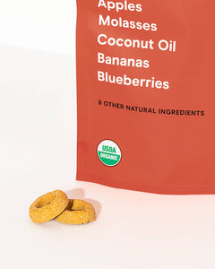 Wild One Organic Vegan Baked Dog Treats - Fruit Salad