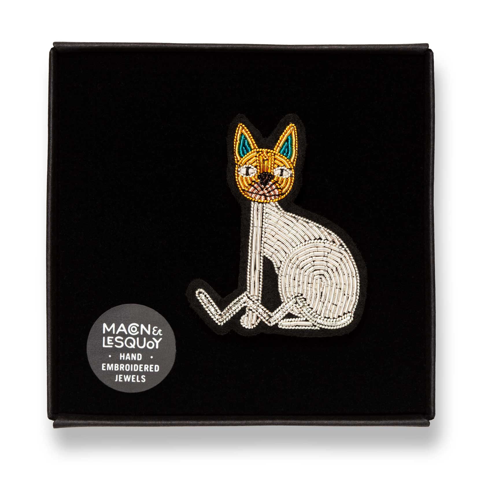 Macon & Lesquoy - Brooch - Bastet
