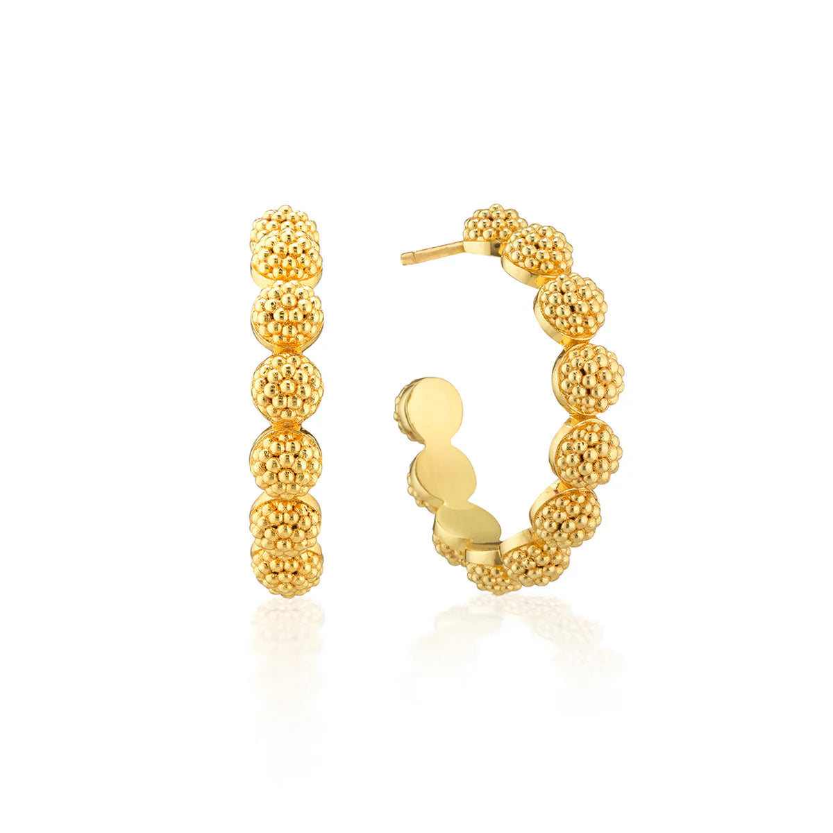 Capucine De Wulf Berry Icon Small Hoop Earrings - Gold