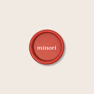 Minori - Zero Waste Cream Blush Mini - Scarlet