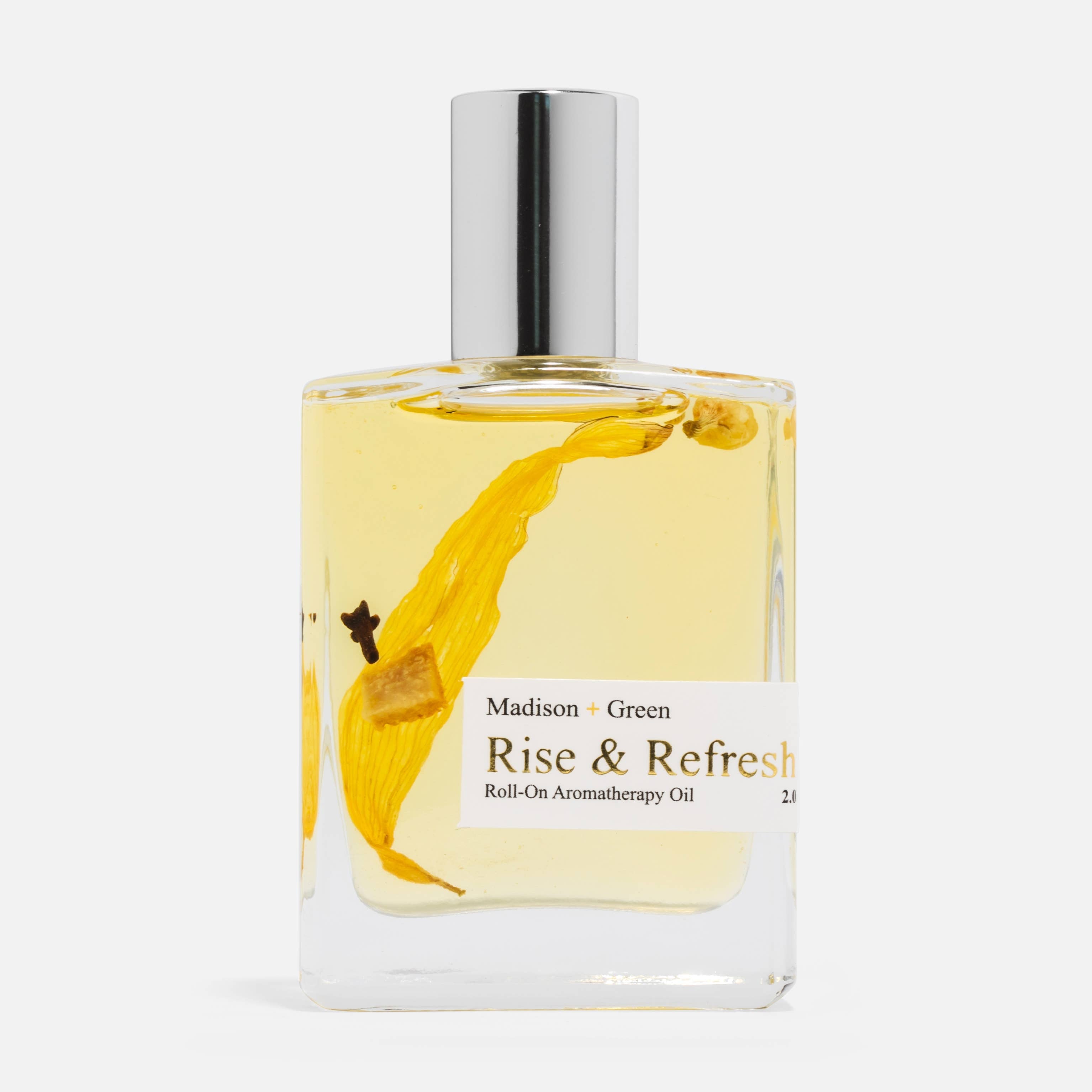 Madison + Green - "Rise & Refresh" - Aromatherapy Body Oil: Mini Traveler *