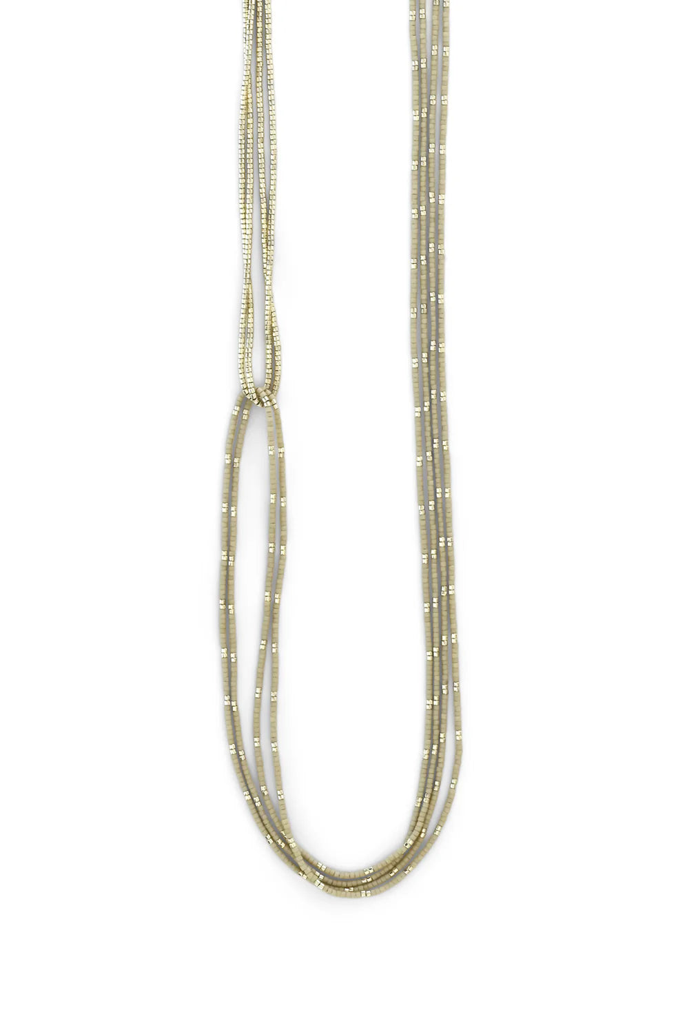 Abacus Row Taku Necklace, Tundra
