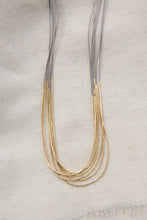 Load image into Gallery viewer, Abacus Row Aries Necklace - Grey
