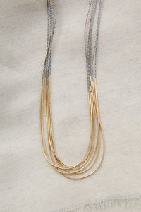 Abacus Row Aries Necklace - Grey