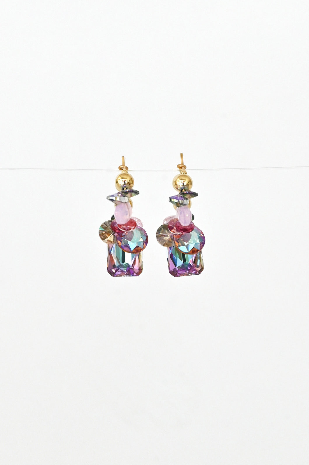 Abacus Row Aster Earrings - No. 2