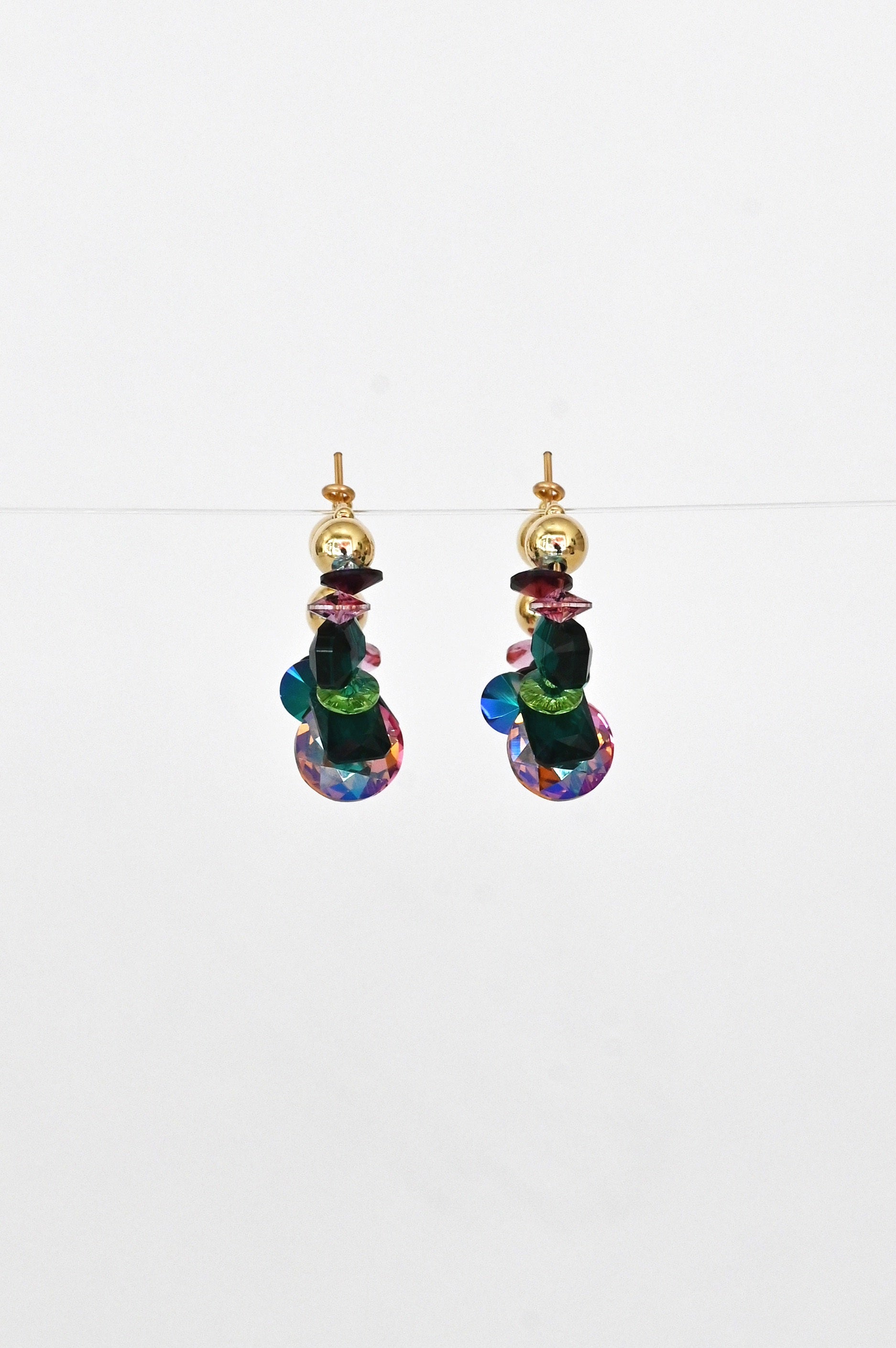 Abacus Row Azalea Earrings - No. 16
