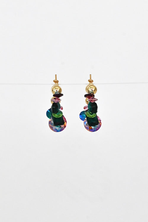Abacus Row Azalea Earrings - No. 16