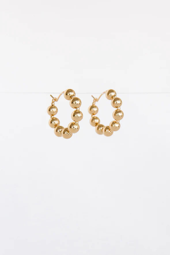 Abacus Row Ba Fa Hoop Earrings