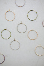 Abacus Row Callisto Hoops - Mist