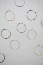 Load image into Gallery viewer, Abacus Row Callisto Hoops - Mist

