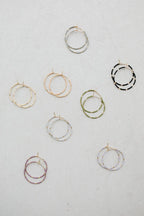 Abacus Row Callisto Hoops - Mist