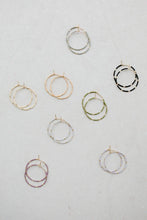 Load image into Gallery viewer, Abacus Row Callisto Hoops - Mist
