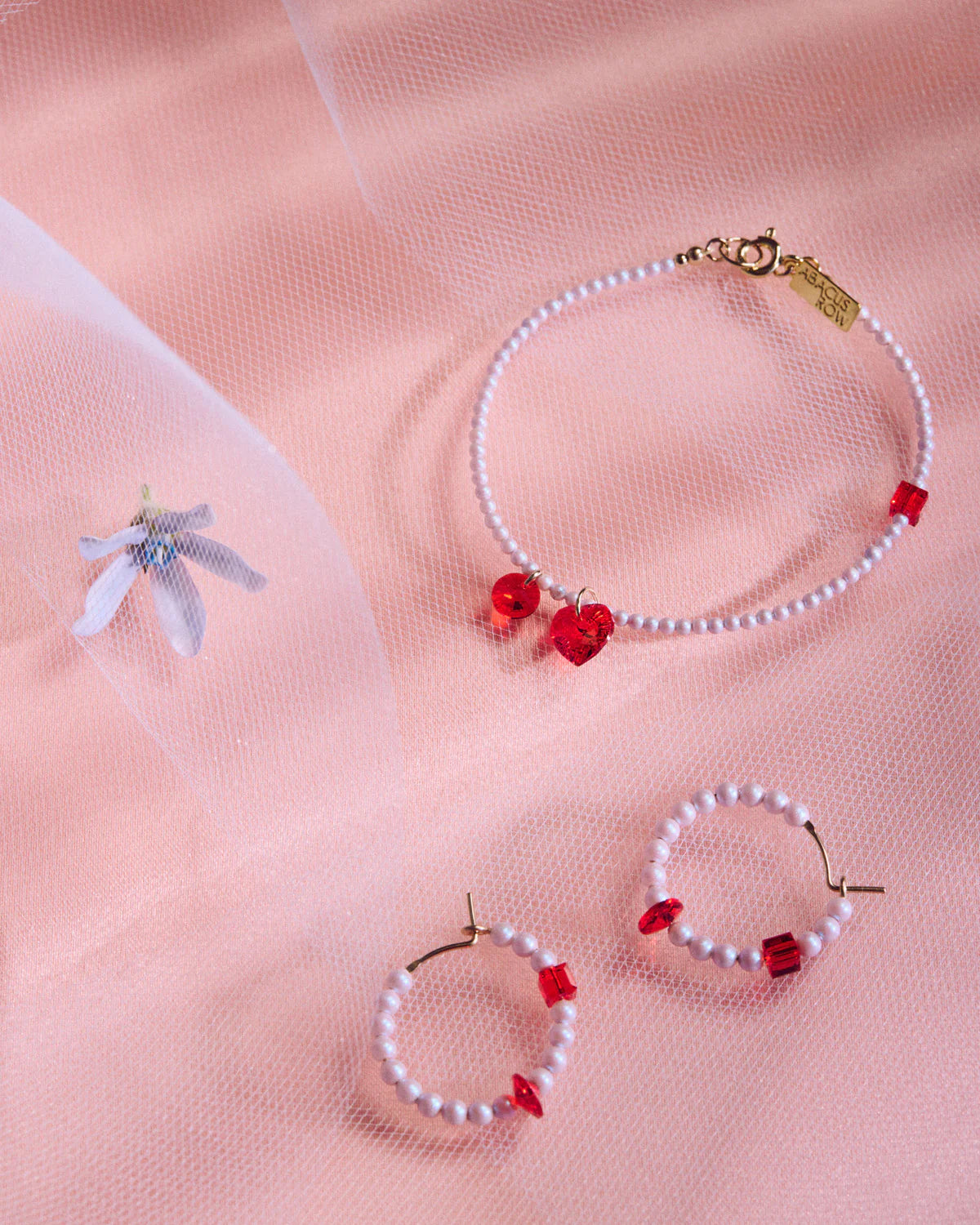 Abacus Row Confetti Earrings - Amour