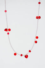 Abacus Row Confetti Necklace - Amour