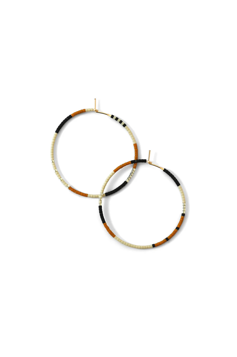 Abacus Row Delfi Earrings - Tundra, Large