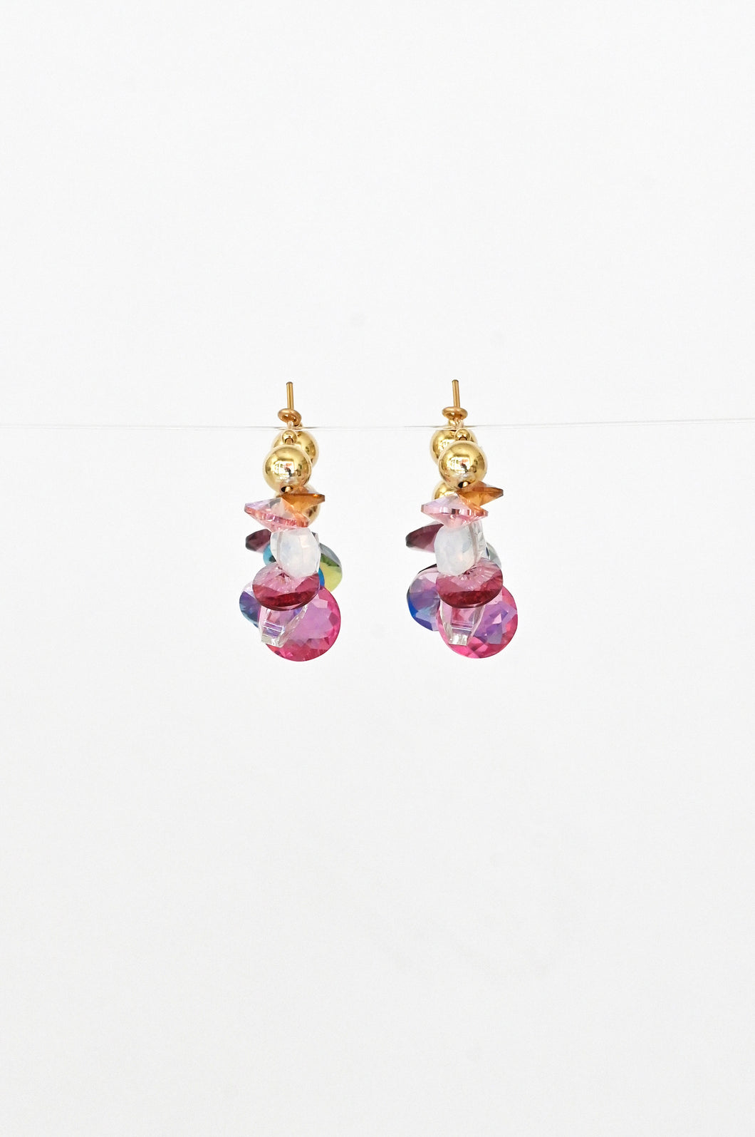 Abacus Row Azalea Earrings - No. 15