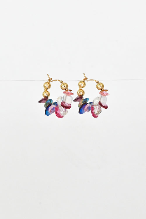 Abacus Row Azalea Earrings - No. 15