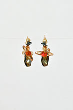 Load image into Gallery viewer, Abacus Row Gold Bloom Earrings - No. 1
