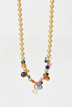 Load image into Gallery viewer, Abacus Row Moon Flower Necklace - No. 13
