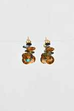 Load image into Gallery viewer, Abacus Row Oleander Earrings - No. 1
