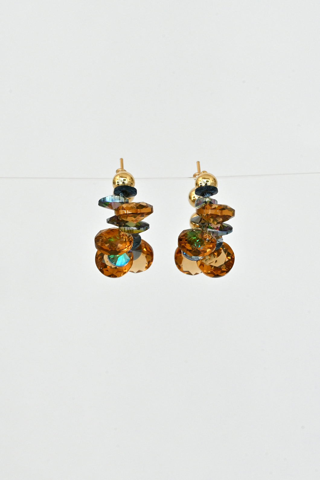 Abacus Row Oleander Earrings - No. 1