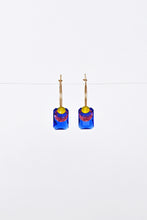 Load image into Gallery viewer, Abacus Row Sweet Pea Earrings - No. 26
