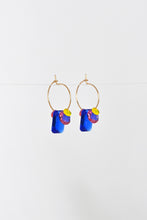 Load image into Gallery viewer, Abacus Row Sweet Pea Earrings - No. 26
