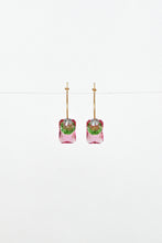 Load image into Gallery viewer, Abacus Row Sweet Pea Earrings - No. 27
