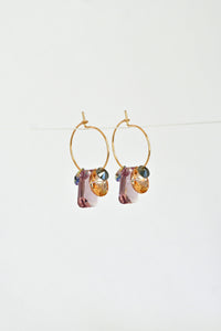 Abacus Row Sweet Pea Earrings - No. 31