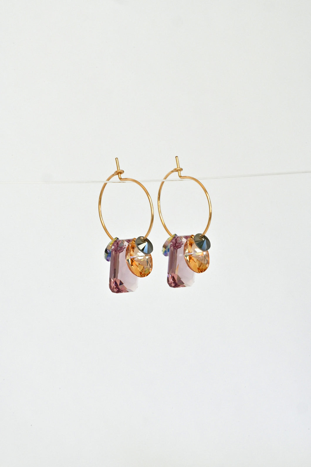 Abacus Row Sweet Pea Earrings - No. 31