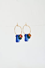 Load image into Gallery viewer, Abacus Row Sweet Pea Earrings - No. 32
