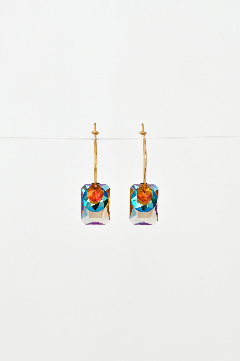Abacus Row Sweet Pea Earrings - No. 34