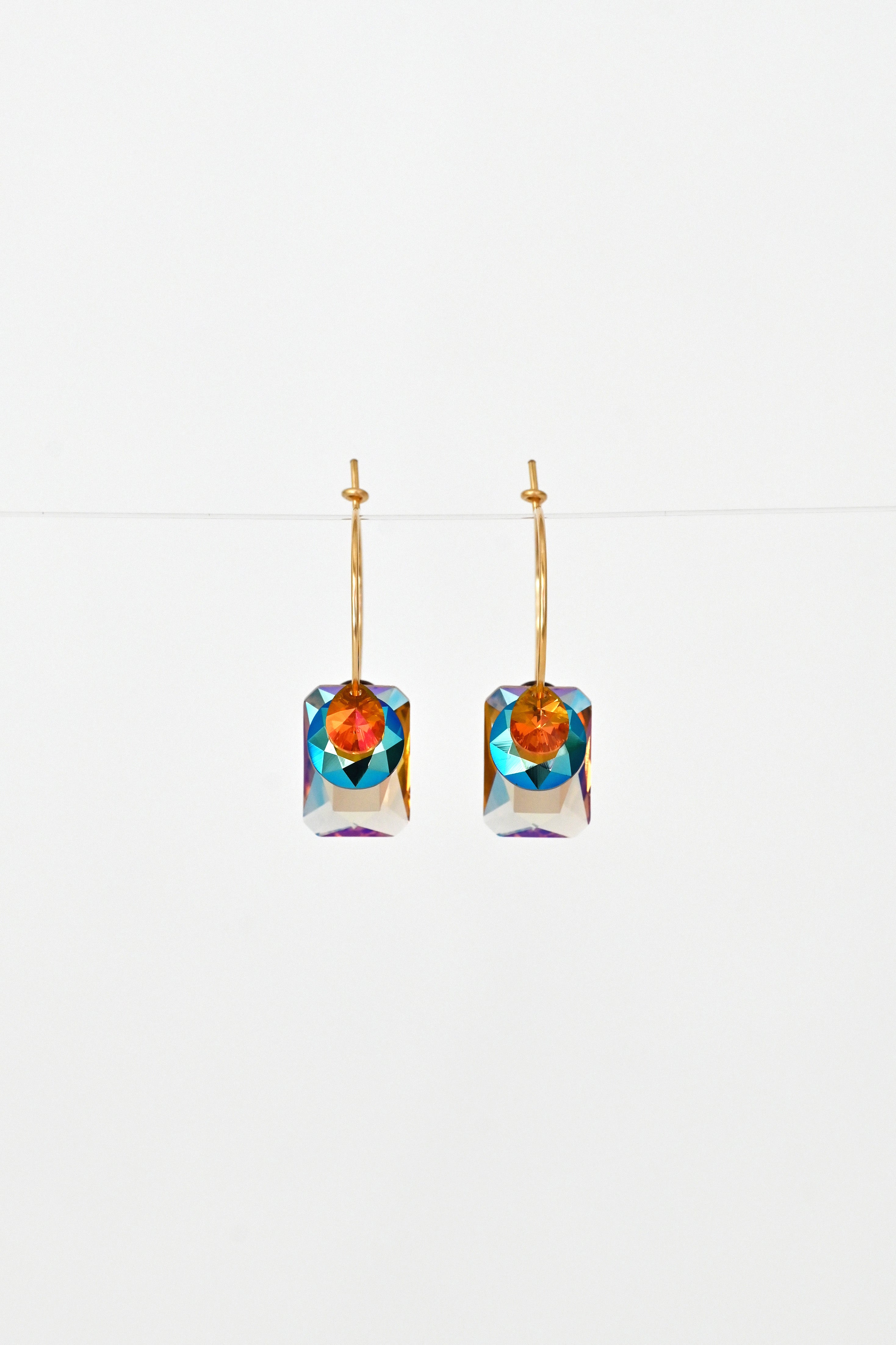 Abacus Row Sweet Pea Earrings - No. 34