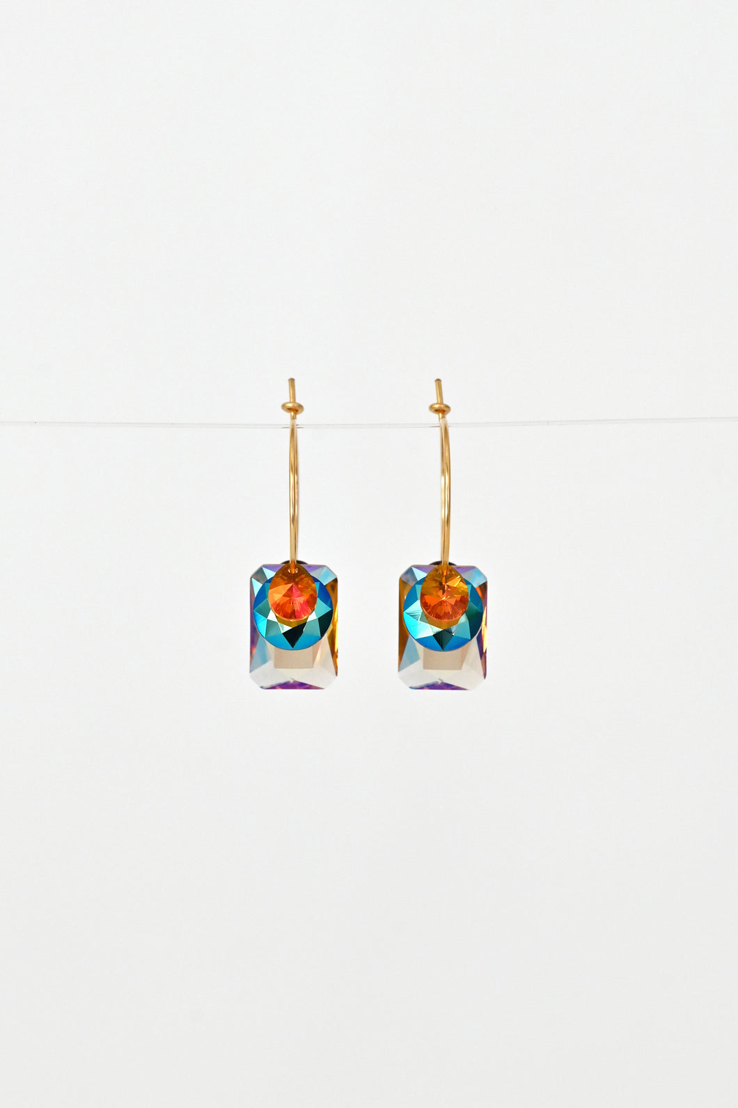 Abacus Row Sweet Pea Earrings - No. 34