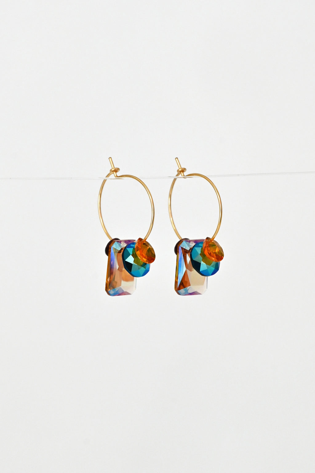 Abacus Row Sweet Pea Earrings - No. 34