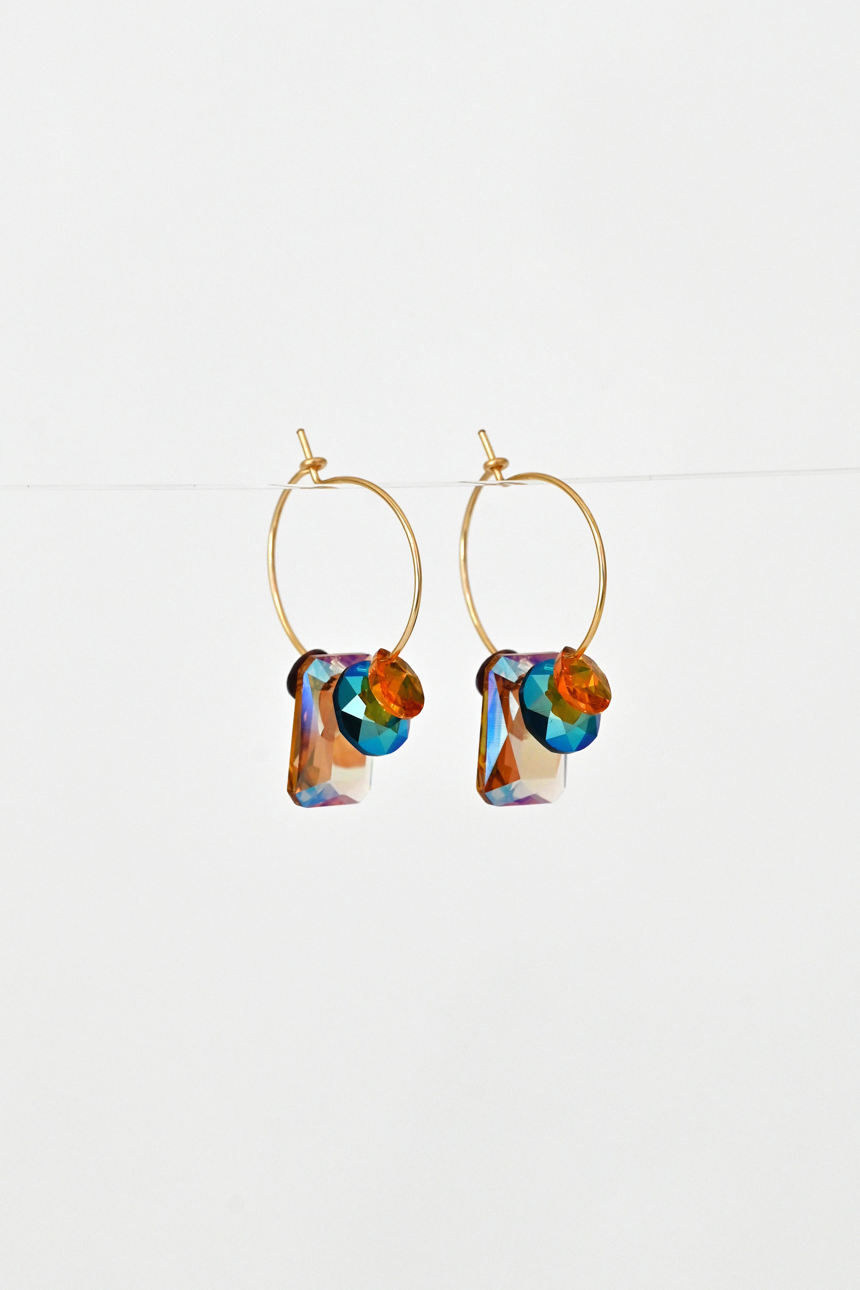 Abacus Row Sweet Pea Earrings - No. 34