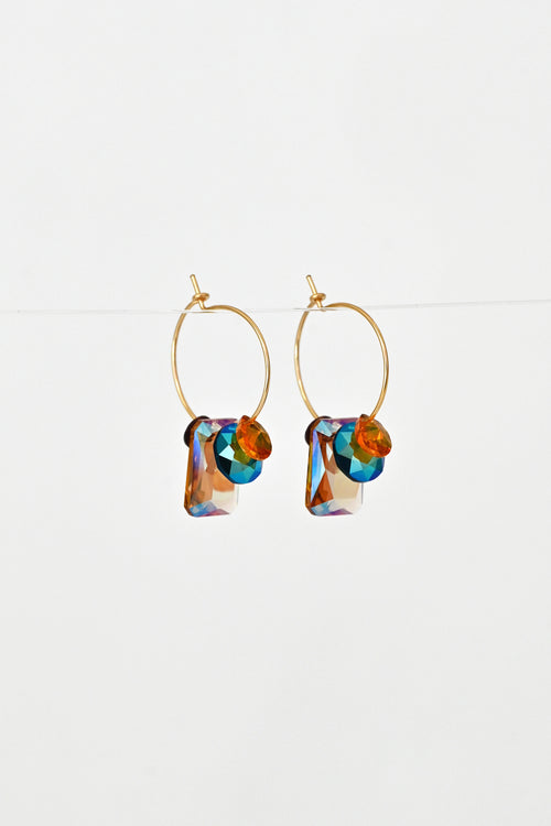 Abacus Row Sweet Pea Earrings - No. 34
