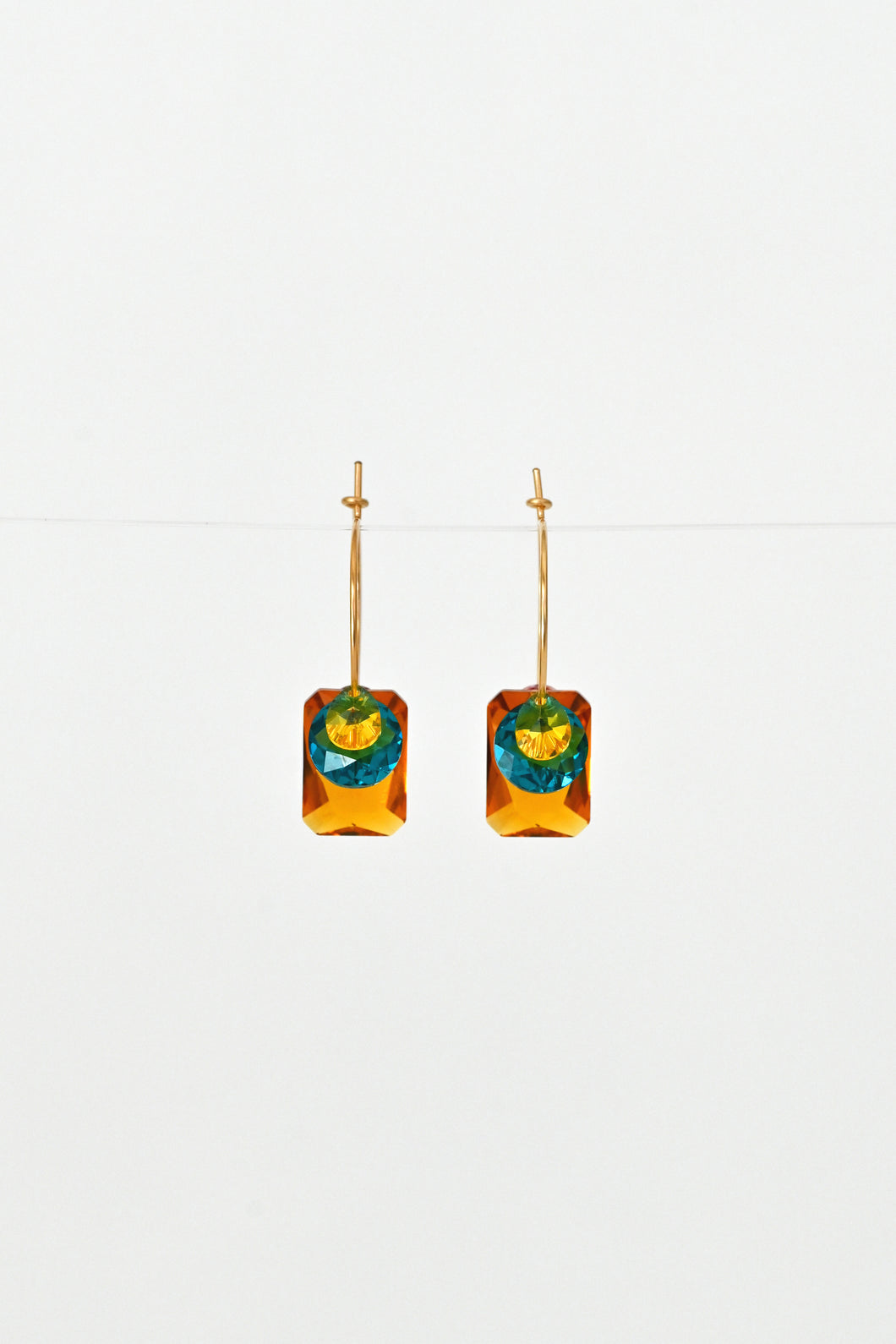 Abacus Row Sweet Pea Earrings - No. 39