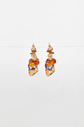 Abacus Row Gold Star Earrings - No. 1*