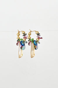 Abacus Row Iris Earrings - No. 5*