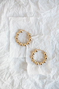 Abacus Row Jiu Jiu Hoop Earrings