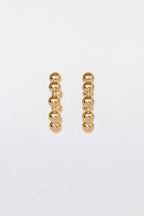 Abacus Row Jiu Jiu Hoop Earrings