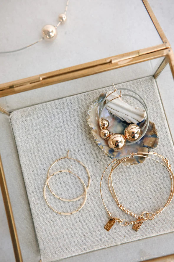 Abacus Row Kari Hoops - Mist