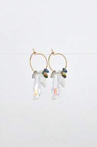 Abacus Row Lavender Earrings - No. 1*