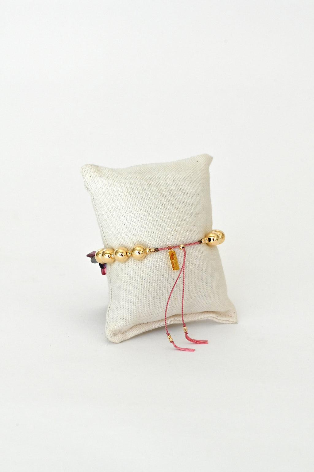 Abacus Row Moon Flower Bracelet - No. 14
