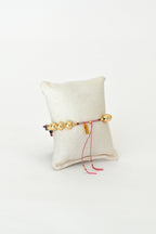 Abacus Row Moon Flower Bracelet - No. 14